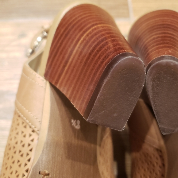 Sam Edelman open toed booties size 8.5 - Picture 10 of 12